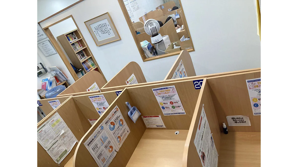 藤が丘校 自習スペース完備！いつでも自由に使えます！