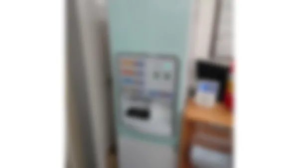 名東一社校 無料フリードリンク設置