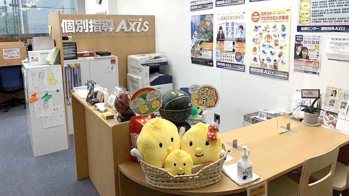 小幡校 「こんにちは」の挨拶が飛び交います