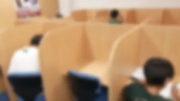 古川校 授業が無い日もAxisの自習ブースで成績アップ。