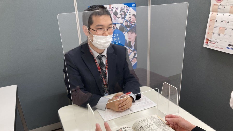 盛岡校 勉強のみならず、学校のこと、進路のこと、友達のことなど、悩み事、相談事はいつでも受け付けます！