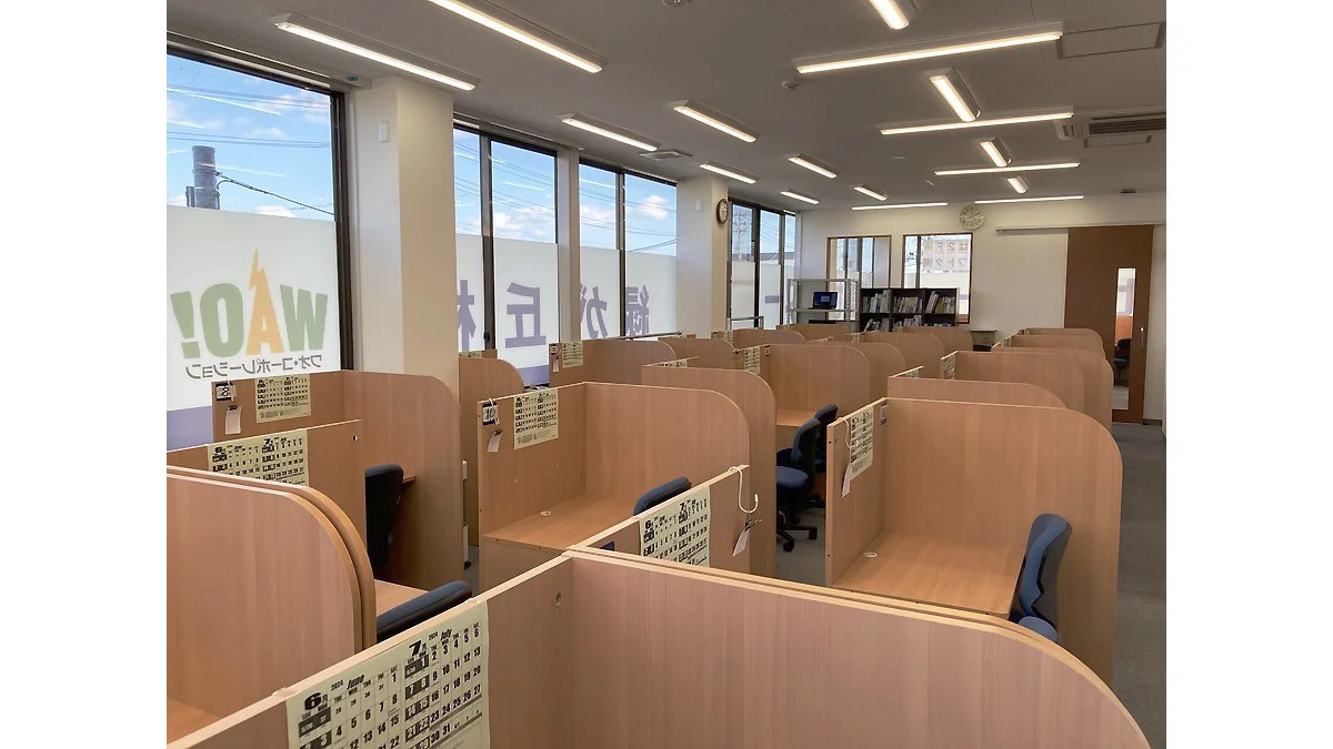 緑が丘校 静かでも活気のある教室！