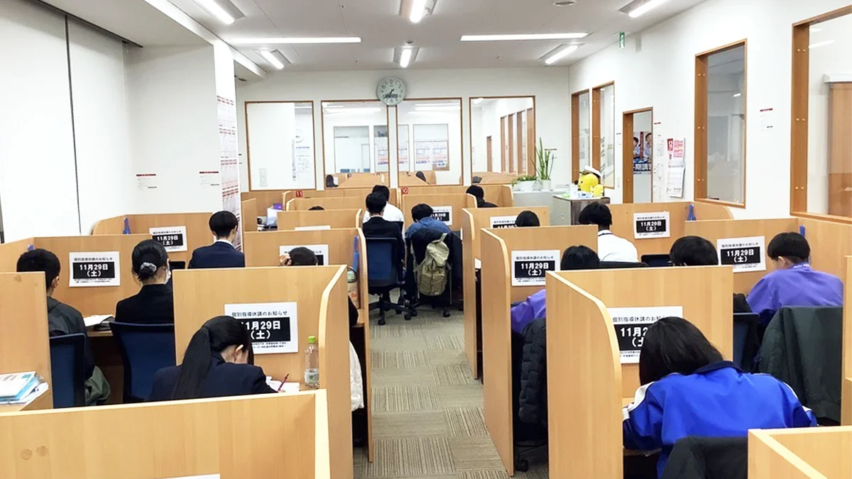 仙台校 授業が始まると教室は活気に溢れます