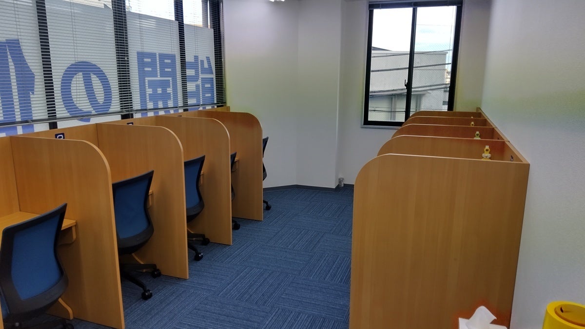 原町校 真剣に、かつ集中して自習できます