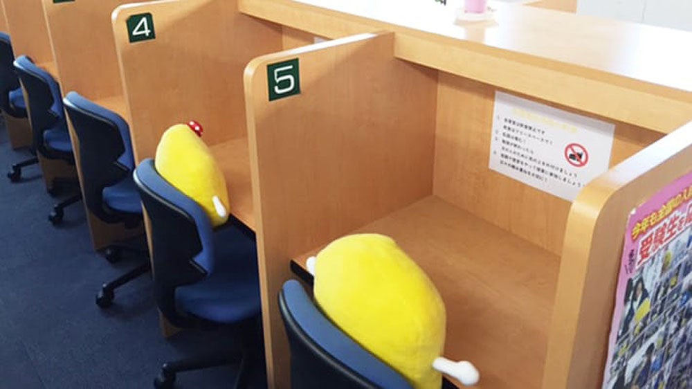 金城校 自習室も充実