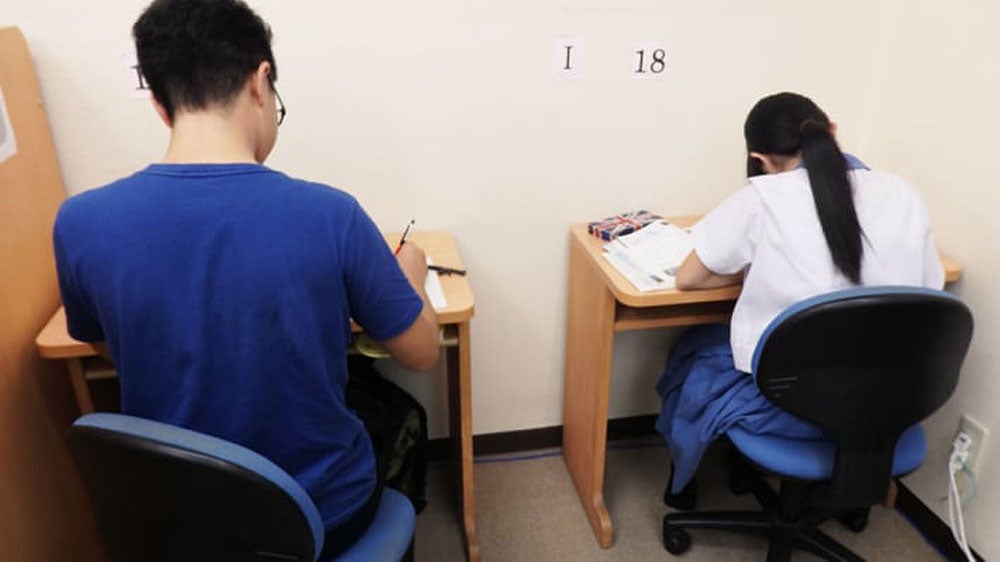 小禄校 毎日通える自習ブース！いつでも自由に使えます。