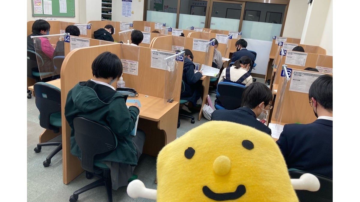 円山校 教室はいつも熱気であふれています。