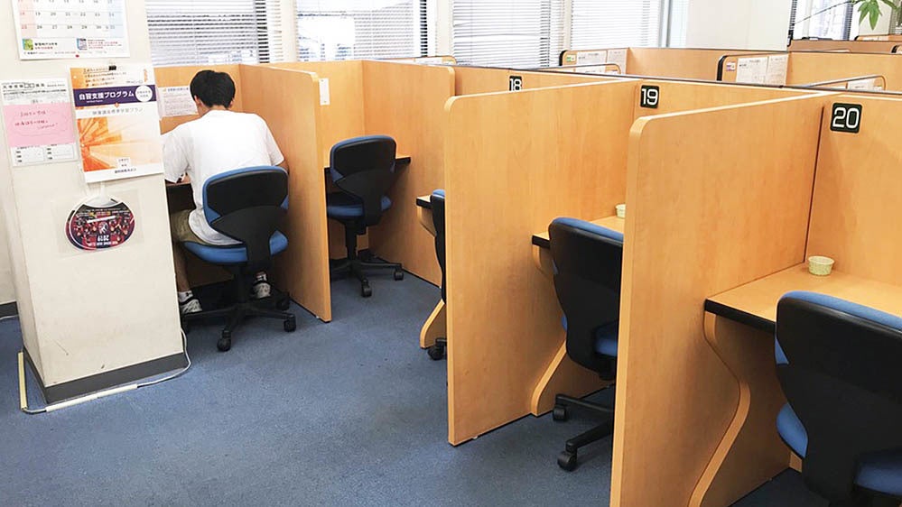 倉敷校 自習スペースの活用が成績アップのカギです！