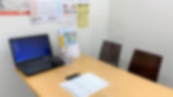 大元校 学習相談を行うカウンセリングルームがあります