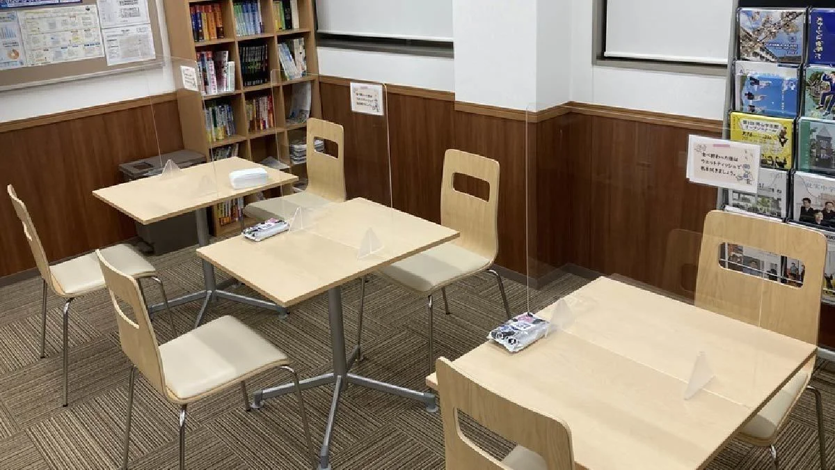 東岡山校 フリースペースを設置しています