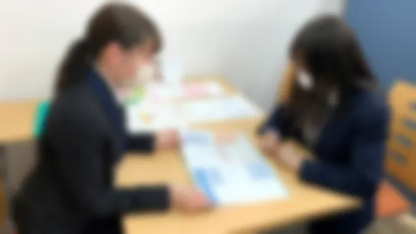 問屋町校 苦手科目の学習方法や進路相談、どんなことでもいつでも気軽に相談できます!