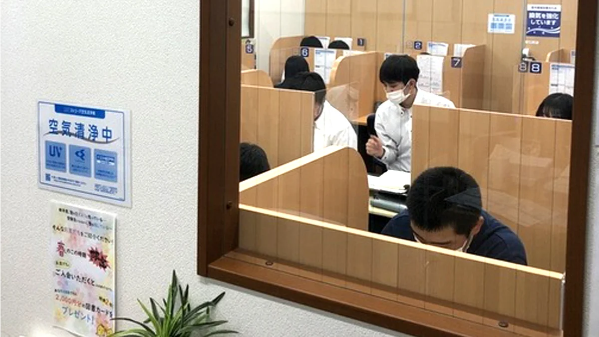 邑久校 「指導の状況、生徒の表情を見逃しません」