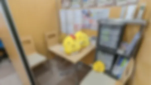 桜が丘校 いつでも相談できるカウンセリングブースを準備しています。