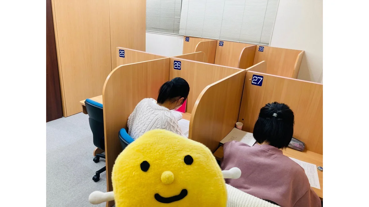 庭瀬校 集中して勉強できる自習ブース