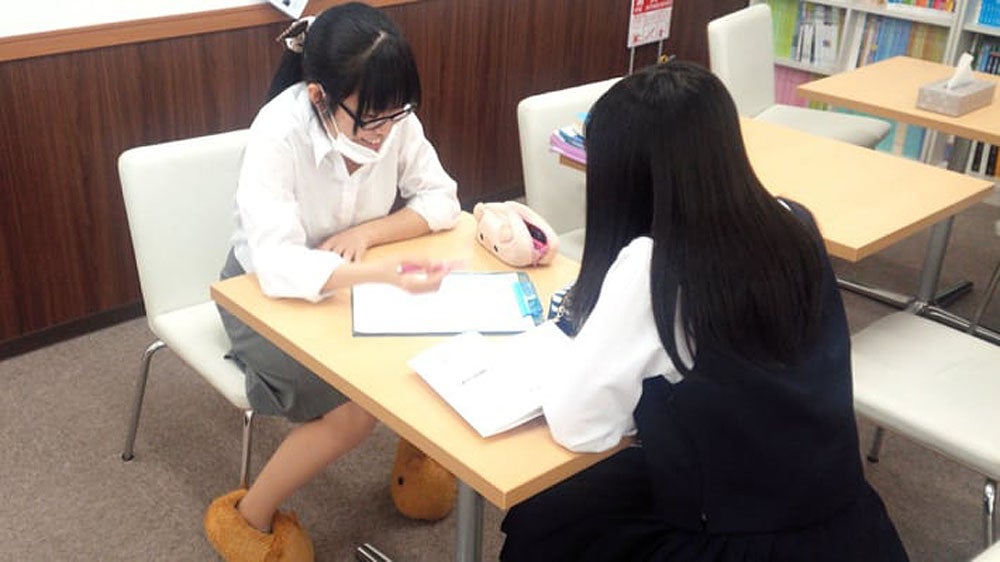 国分寺校 気軽に質問が出来ます