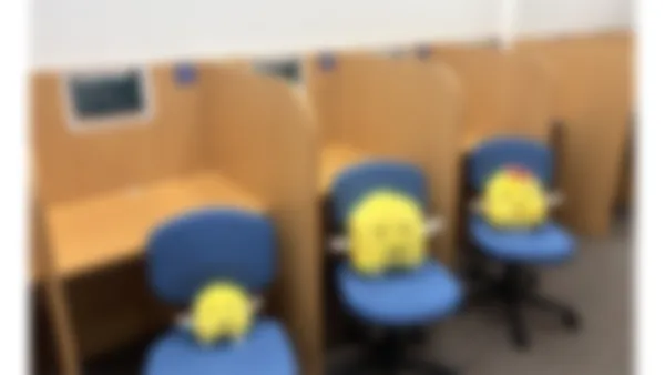 丸亀南校 授業日以外でも利用可能な自習スペース