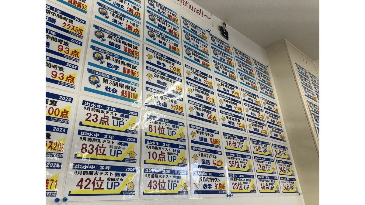 新水前寺校 生徒のモチベーションアップに全力で努めます‼