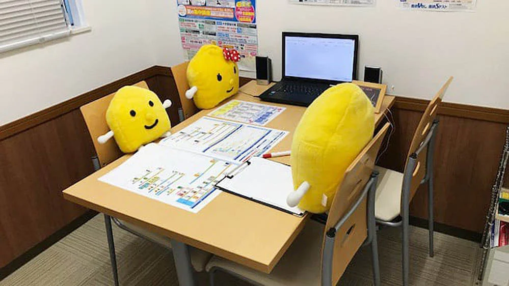 下鴨校 面談ブースで「これからのこと」をいつでも相談できます