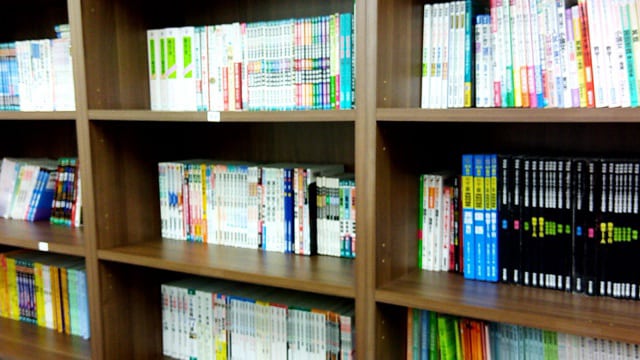 北野白梅町校 参考書も豊富！自習時等、いつでも利用できます！
