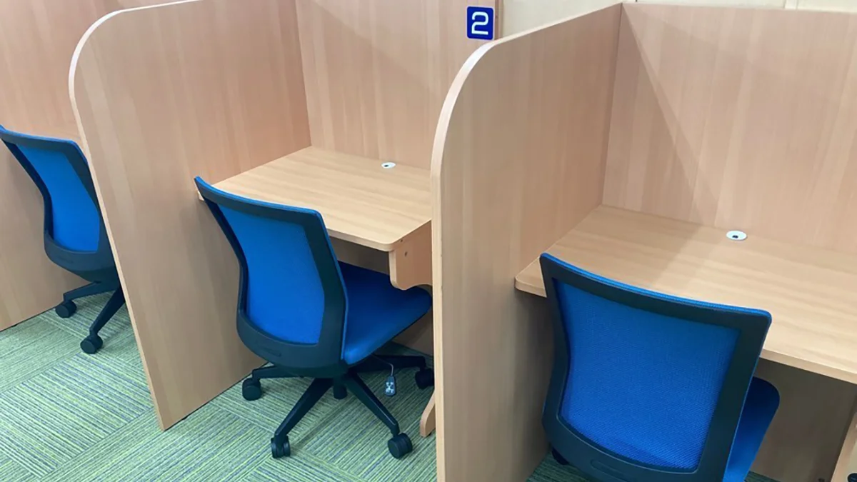 久津川校 成長した自分に出会える自習室！