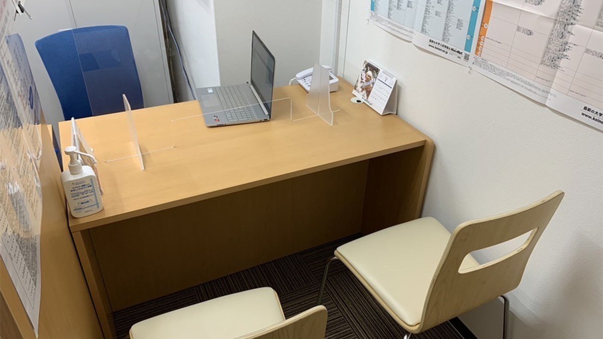 藤森校 学習相談ブース