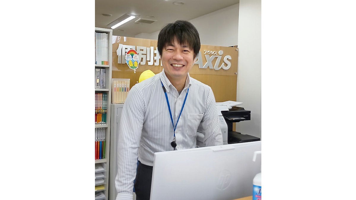 宇治校 「こんにちは」の挨拶が飛び交います