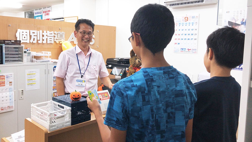 清水校 お出迎え・お見送りを徹底し、お子さまの安全な通塾をサポートいたします。