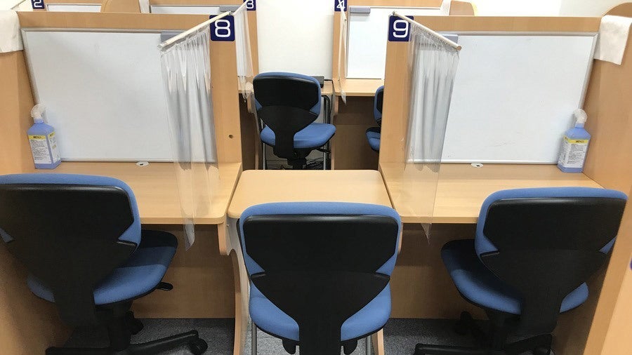 高津校 コロナ対策も万全です