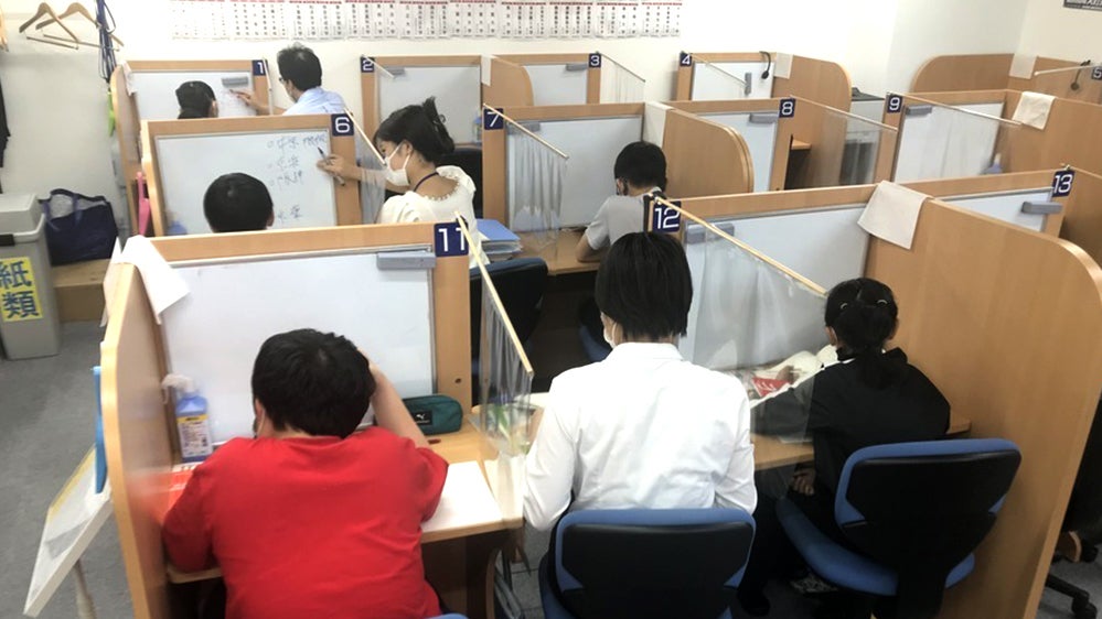 高津校 １対１の授業も１対２の授業もご希望に応じてお選びいただけます☆