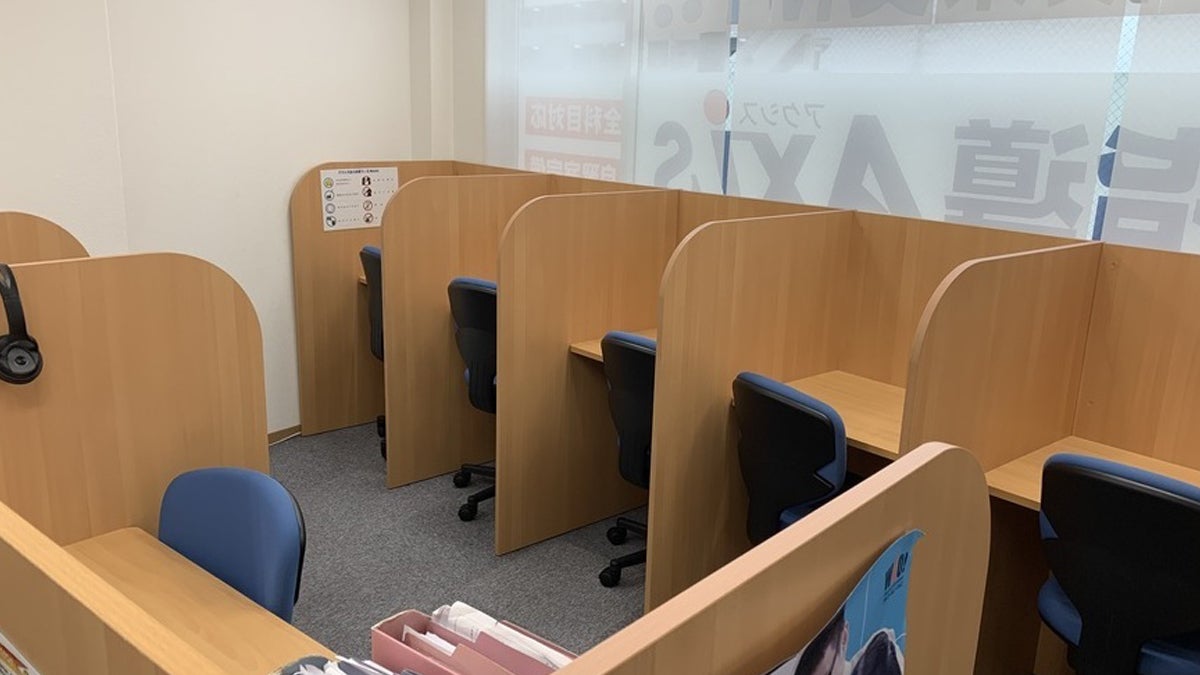 矢向駅前校 自習ブース完備！いつでも自由に使えます！