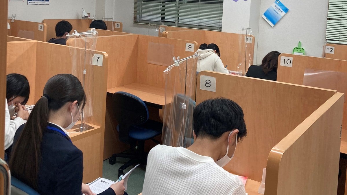 守山校 1対2の真剣指導