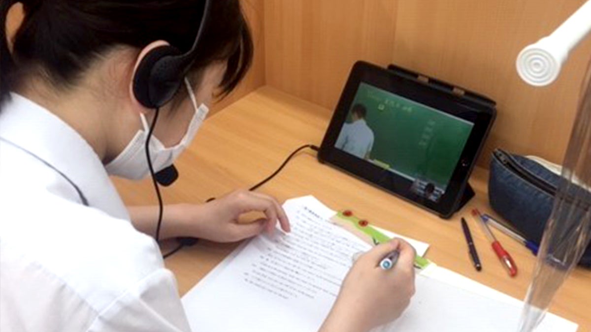 膳所校 オンライン学習も充実しています