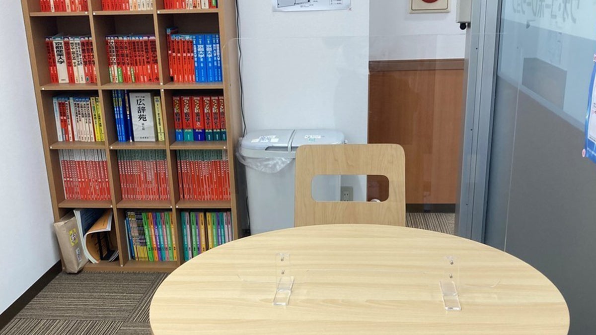 膳所校 フリースペースを設置しています