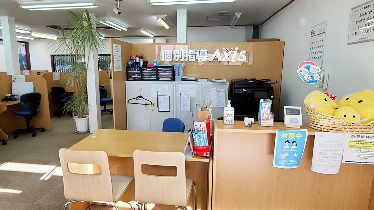 甲斐敷島校 笑顔でお出迎え！