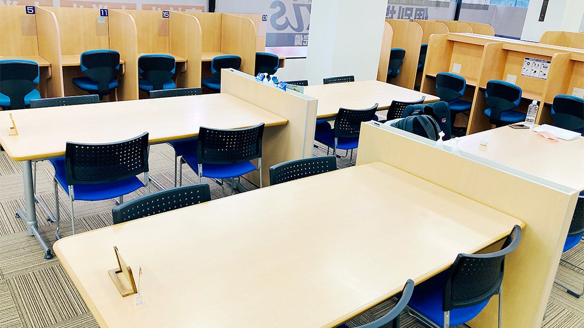 五日市校 ちょっとした休憩や軽食も