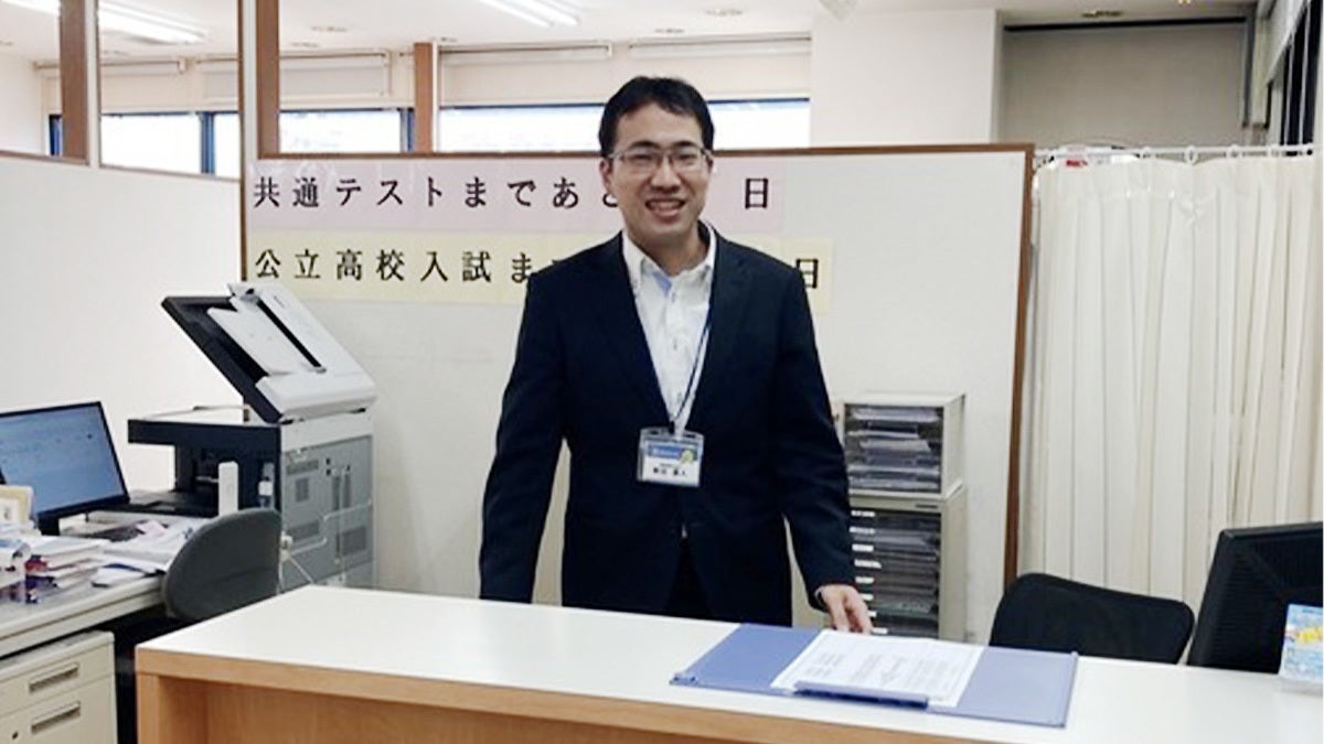 己斐校 一人ひとりをしっかりお迎え！