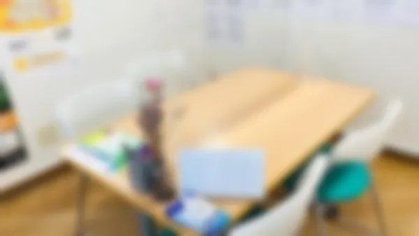 己斐校 安心してご相談いただける面談ブースが好評です。