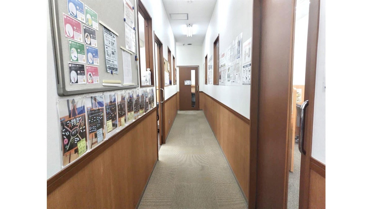 矢野校 実は広い矢野校。授業と自習の教室は別々です。