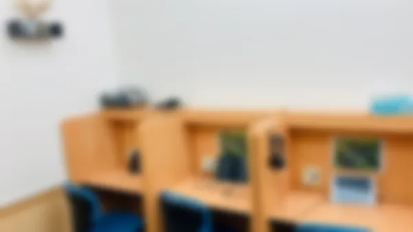 矢野校 オンライン授業のブースです。