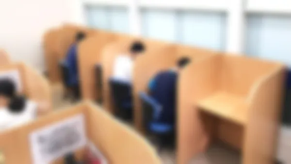 広校 こちらは1F自習ブースです。入ってすぐの場所にある利用しやすいブースです。