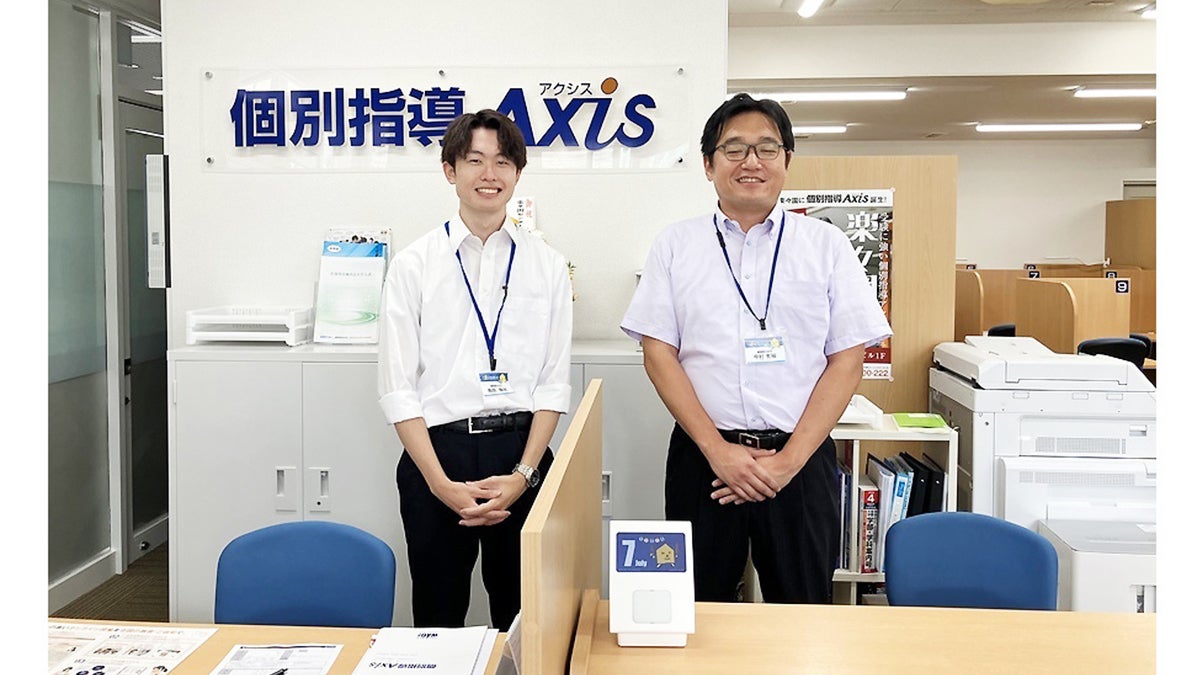 楽々園校 「こんにちは」の挨拶が飛び交います