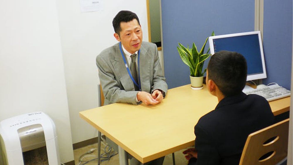 西条校 生徒とのコミュニケーションを大切にします。