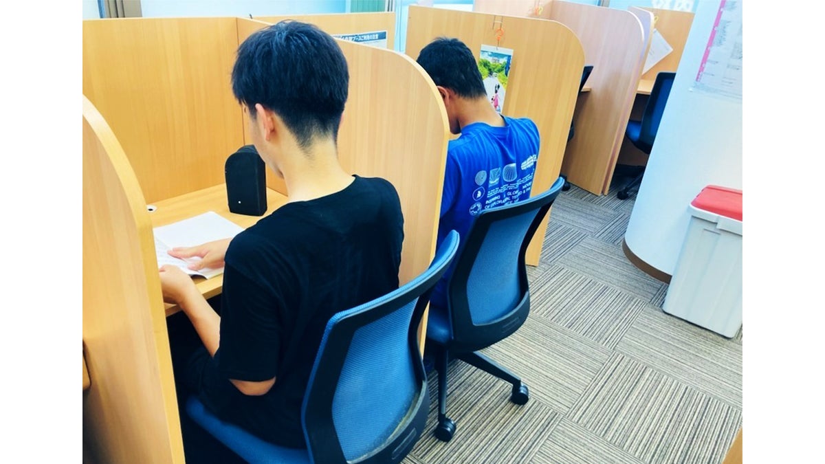 城南川内校 自習ブースもリニューアル！
