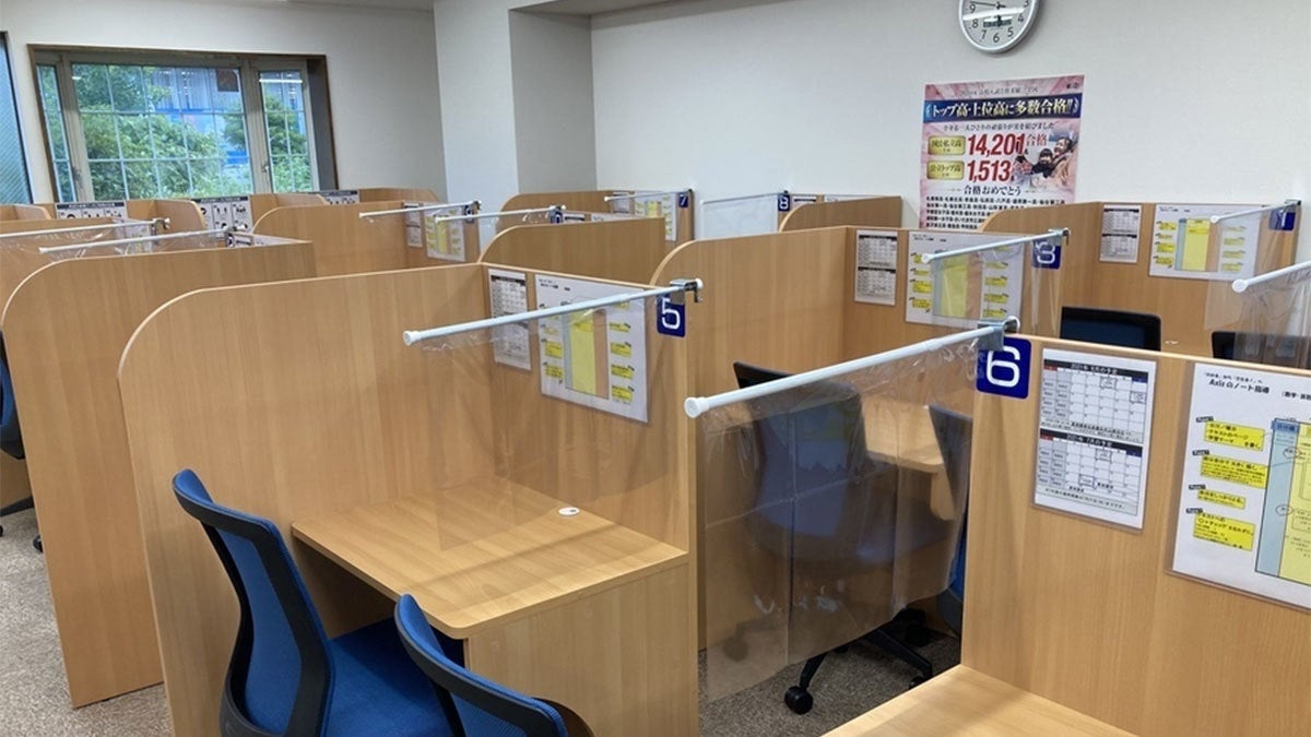 府中校 授業が始まると教室は活気に溢れます