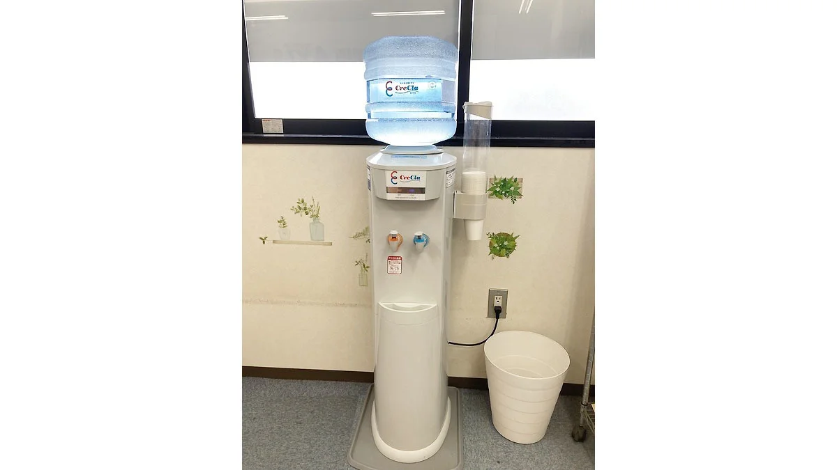 中筋校 無料のウォーターサーバーを用意しております！