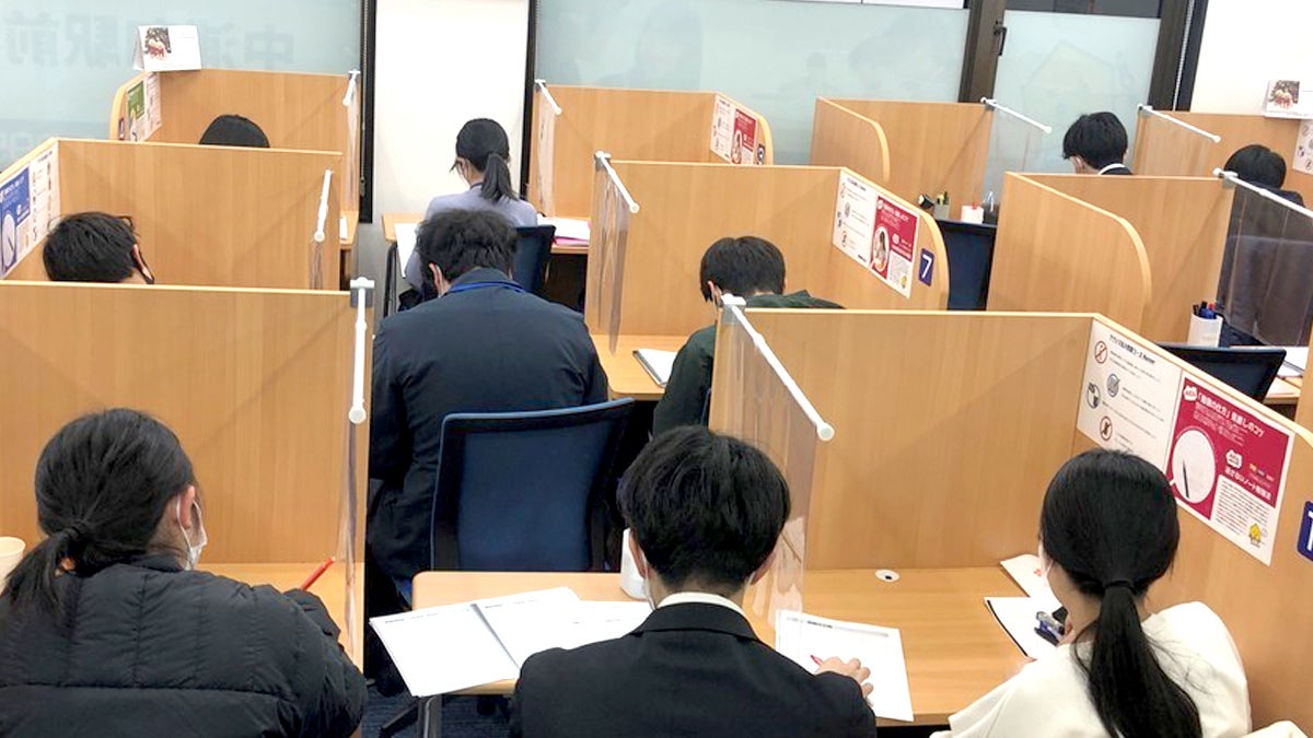 中浦和駅前校 授業が始まると教室は活気に溢れます