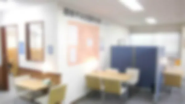 造道校 勉強の合い間に休憩できるフリースペースをご用意しました。