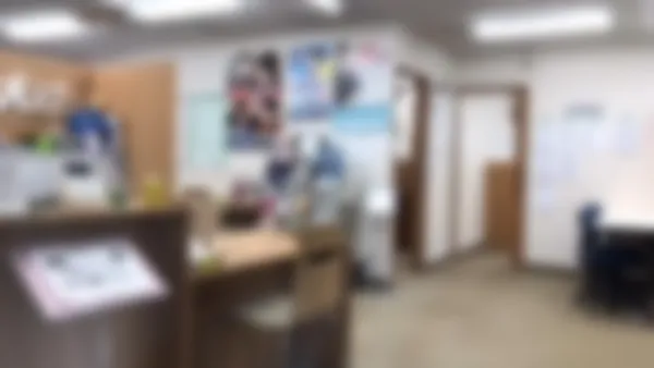 三内校 入り口を入るとアットホームにお出迎え!