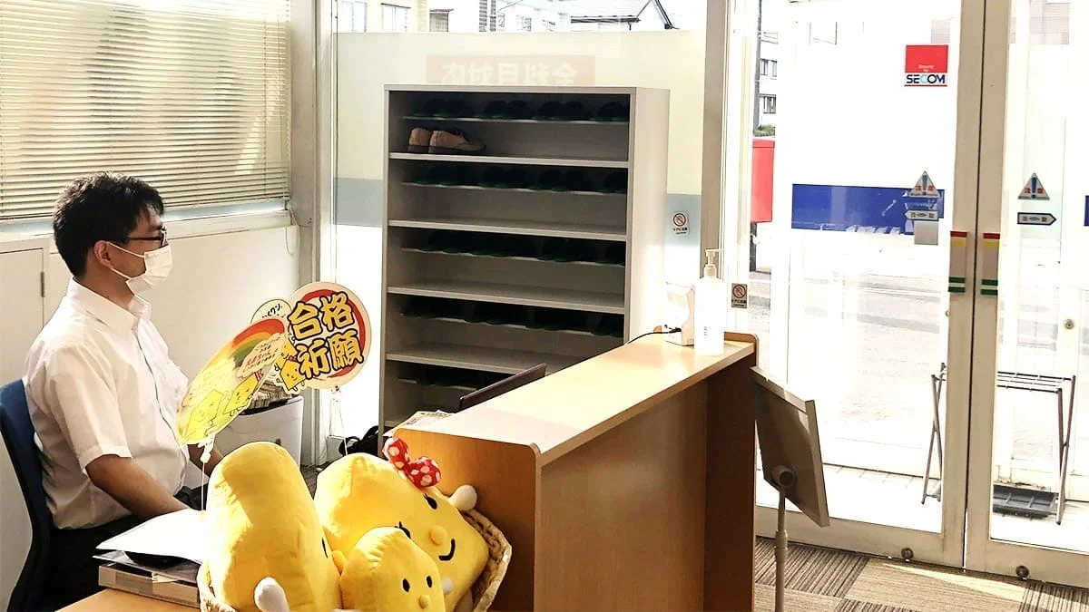 十和田南校 あいさつは心を込めて!