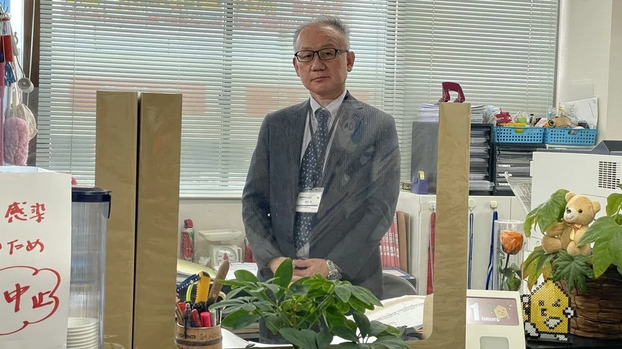 八日市校 ここからの挨拶から始まります。